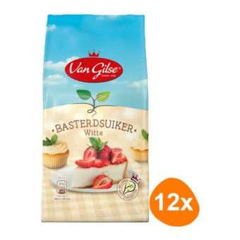 Van Gilse - Weißer Bastard Zucker - 12x 600g