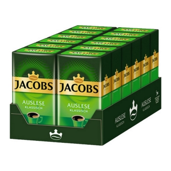 Jacobs - Auslese Klassisch Gemahlener kaffee - 12x 500g