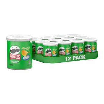 Pringles - Sour Cream & Onion - 12x 40g