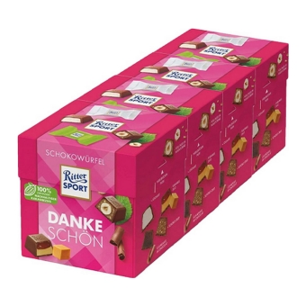 Ritter Sport - Schokowürfel Dankeschön - 4x 176g