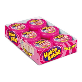 Wrigley's - Hubba Bubba Megalong Fancy Fruit - 12 Stück