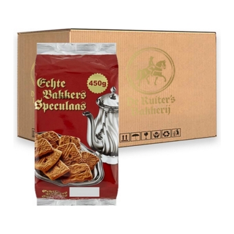 De Ruiter's Bakkerij - Echte Bäcker-Spekulatius - 15x 450g