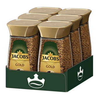 Jacobs - Gold Löslicher Kaffee - 6x 200g