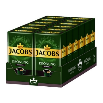 Jacobs - Krönung Kräftig Gemalener Kaffee - 12x 500g