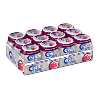 Wrigley's - Extra Professional White Himbeere Granatapfel - 12x 50er