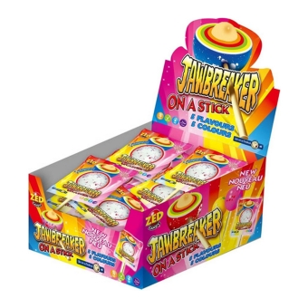 Zed Candy - Jawbreaker On A Stick - 15 stück