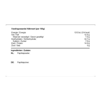 La Chinata - Geräuchertes Paprikapulver scharf - 160g