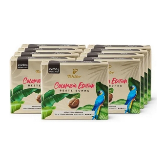 Tchibo - Beste Bohne Colombia Edition Gemahlen - 9x 500g (2x 250g)