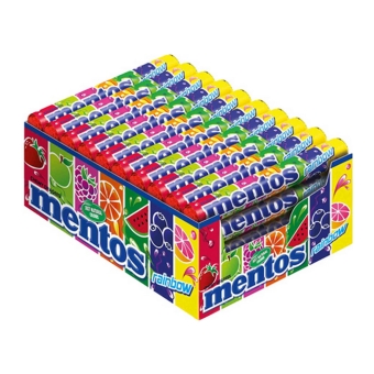 Mentos - Rainbow - 40 Rollen