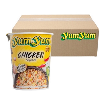Yum Yum - Instant Nudeln Huhn - 12 Becher