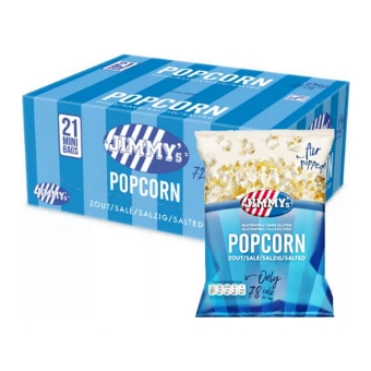 Jimmy's - Popcorn Salz - 21 Mini beutel