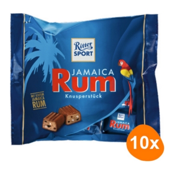 Ritter Sport - Jamaica Rum Knusperstücke - 10x 200g