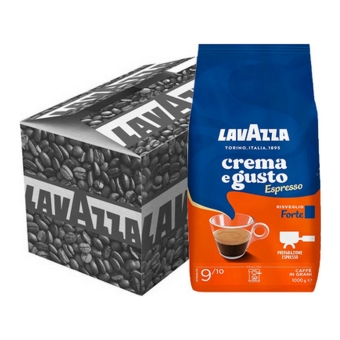 Lavazza - Crema e Gusto Forte Bohnen - 6x 1kg