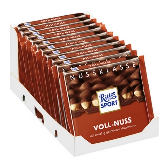 Ritter Sport - Voll-Nuss - 10x 100g