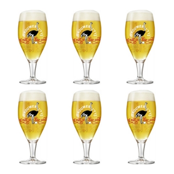 Brouwerij 't IJ - Bierglas auf Fuß 300ml - 6 Stück