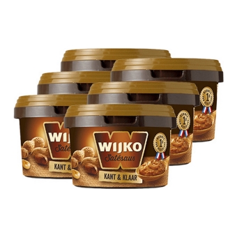 Wijko - Erdnusssauce (Servierfertig) - 6x 520g