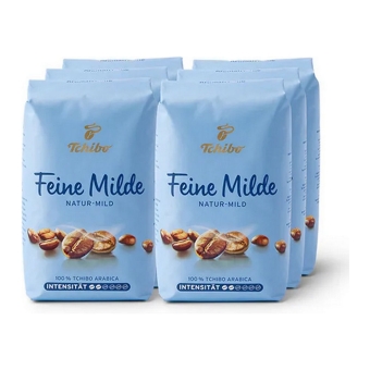 Tchibo - Feine Milde Bohnen - 6x 500 g