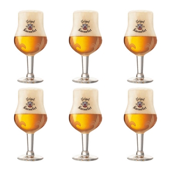 Karmeliet – Bierglas Tripel 330ml – 6 Stück