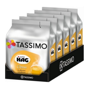 Tassimo - Café HAG crema decaf  - 5x 16 T-Discs