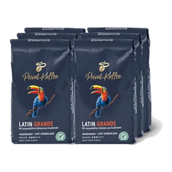 Tchibo - Privat Kaffee Latin Grande Bohnen - 6x 500g