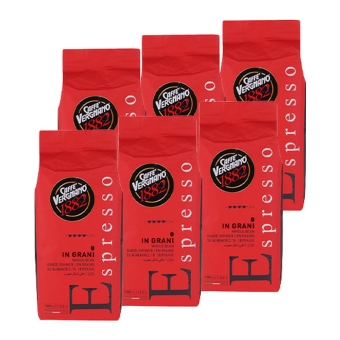 Caffè Vergnano 1882 - Espresso Bohnen - 6x 1kg