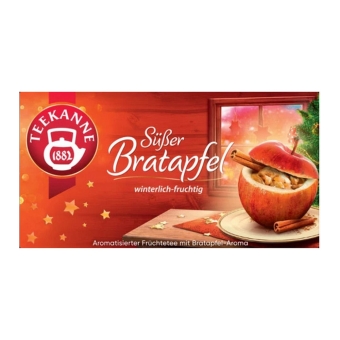 Teekanne - Süßer Bratapfel (Winter tee) - 12x 20 Teebeutel