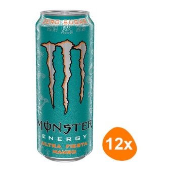 Monster Energy - Ultra Fiesta Mango Zero Sugar - 12x 500ml