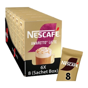 Nescafé - Gold Amaretto Latte - 6x 8 Portionen