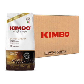 Kimbo - Extra Cream Bohnen - 6x 1kg