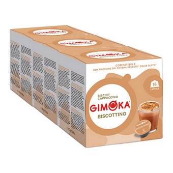 Gimoka - Biscottino - 3x 16 Kapseln