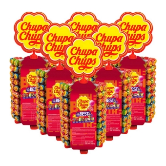 Chupa Chups - Lutscher The Best Of (Thekendisplay) - 6x 200er