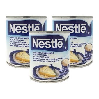 Nestlé - Gezuckerte Kondensmilch - 3x 397g