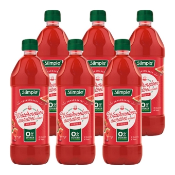 Slimpie - Wassermelonen Erdbeer Limonaden-Sirup - 6x 650ml