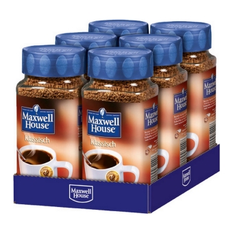 Maxwell House - Klassisch Löslicher Kaffee - 6x 200g