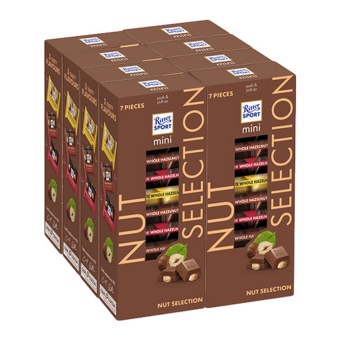  Ritter Sport - Mini Nuss Mix Turm - 8x 116g