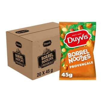 Duyvis - Borrelnootjes Provençale - 20 Mini Beutel