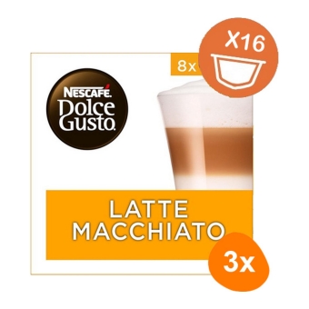 Dolce Gusto - Latte Macchiato - 3x 16 Kapseln