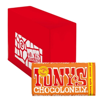 Tony's Chocolonely - Vollmilchschokolade Karamell Meersalz - 15x 180g
