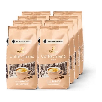 Tchibo - Caffè Crema Mild Bohnen - 8x 1 kg