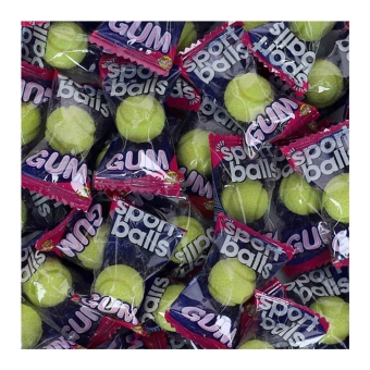 Fini - Tennis Balls Bubble Gum - 200er