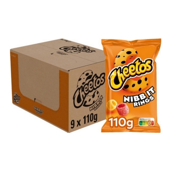 Cheetos - Nibb-it Rings Naturel - 9x 110g