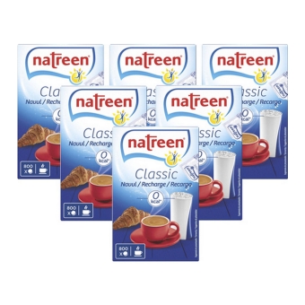 Natreen - Süßstofftabletten (Nachfüllpackung) - 6x 800er