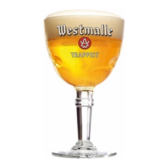 Westmalle - Bierglas Trappist 330ml - 6 Stück