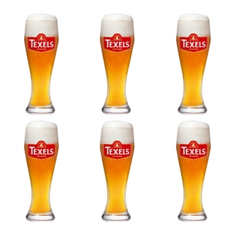 Texels - Skuumkoppe Bierglas 300ml - 6 Stück