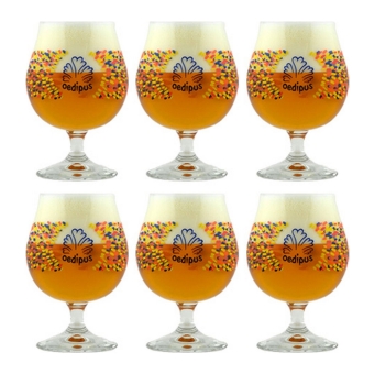 Oedipus - Bierglas 250 ml - 6 stück