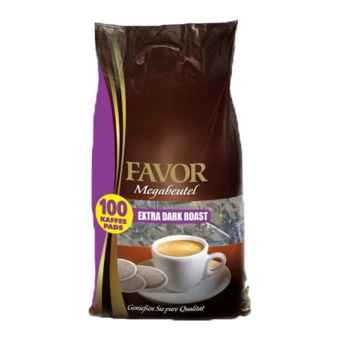Favor - Extra Dark Roast Megabeutel - 8x 100 pads