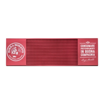 Birra Moretti - Biermatte Gummi Original - 50cm x 15cm