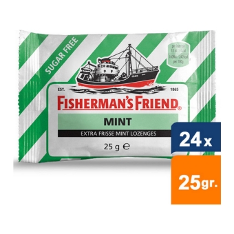 Fisherman's Friend - Mint Ohne Zucker - 24x25gr