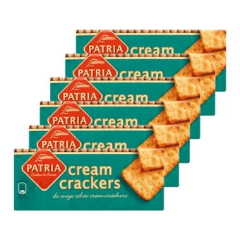 Patria - Cream Crackers - 6x 200g