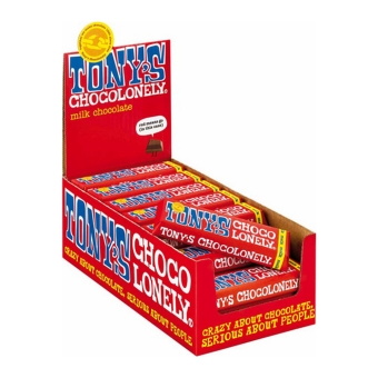 Tony's Chocolonely - Vollmilchschokolade - 35x 50g